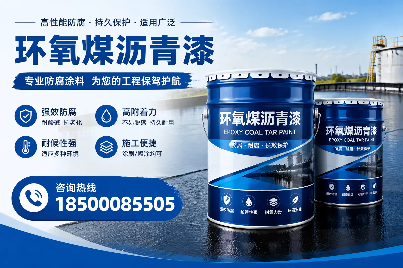 环氧煤沥青漆与其他漆类的比较，无锡用户的选择依据